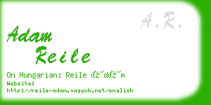 adam reile business card